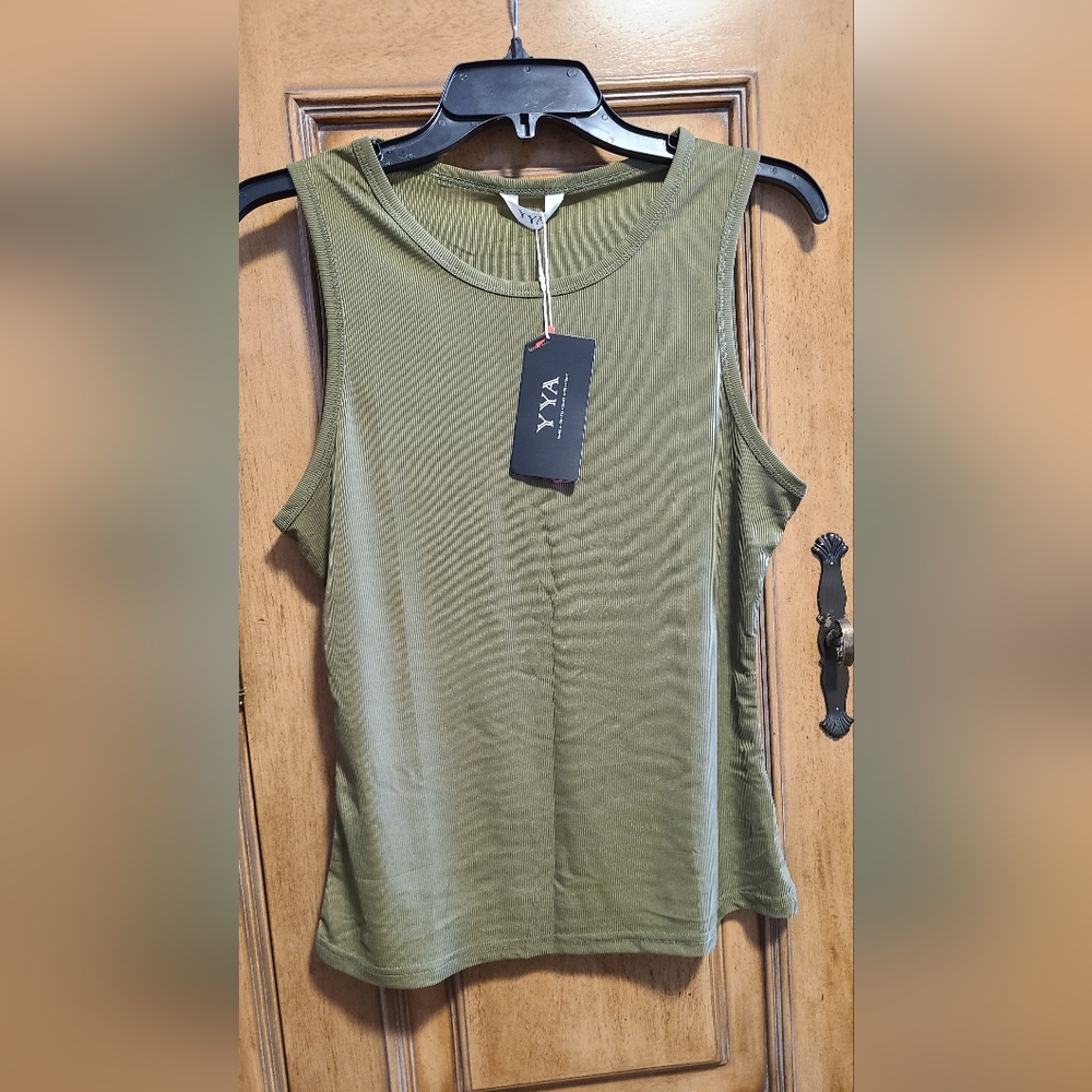 Women Slim Tank Top Sz Large